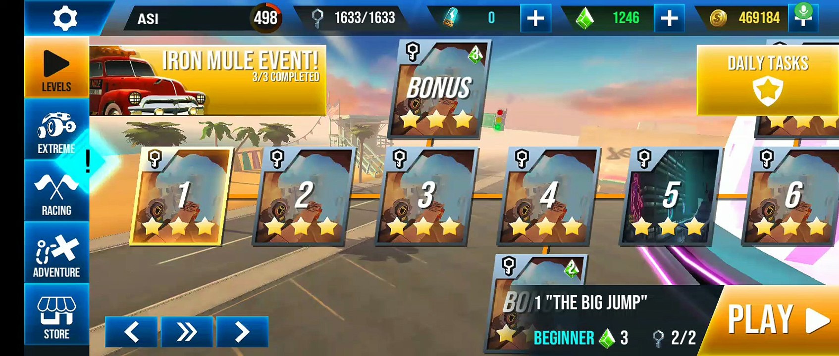 I Played Level 1 With EVERY Car in Stunt Car Extreme (INSANE Results)