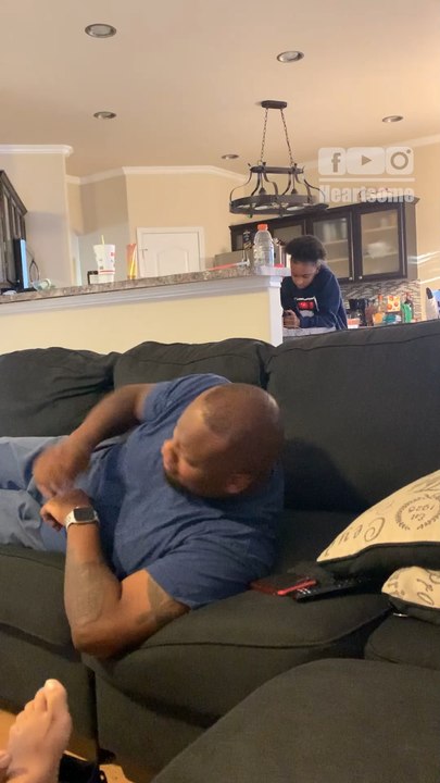 Dad's Epic Reaction to 'Be Quiet, Mom' Prank Escalates