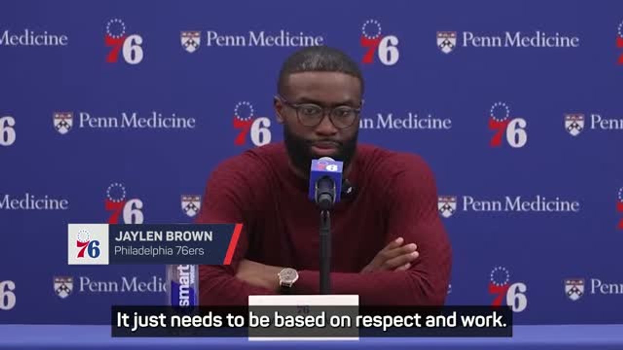 Jaylen Brown can't wait to learn from LeBron James at the 76ers