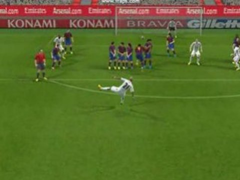 PES 2008 Coupe franc