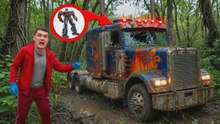 ¡Hallamos el camión de OPTIMUS PRIME tras un choque brutal!