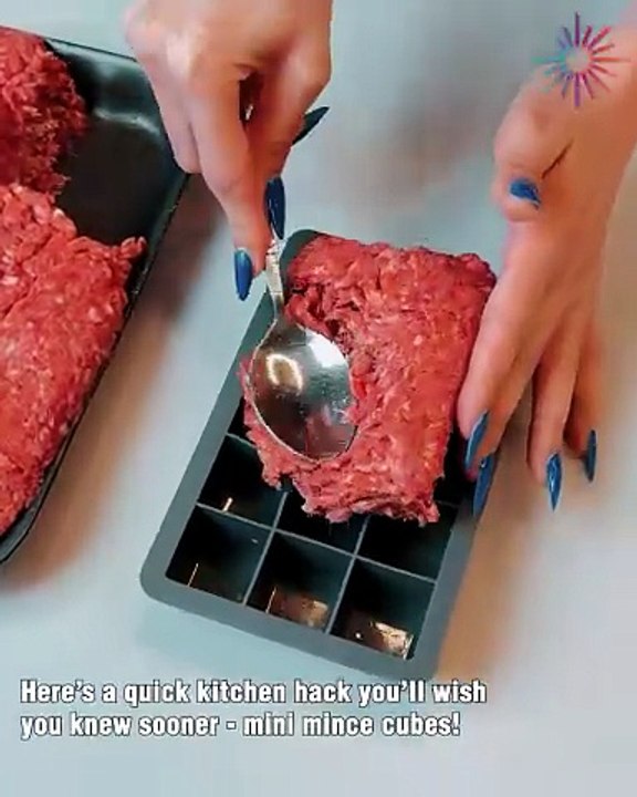 Kitchen hack you’ll wish you knew sooner - mini mince cubes!