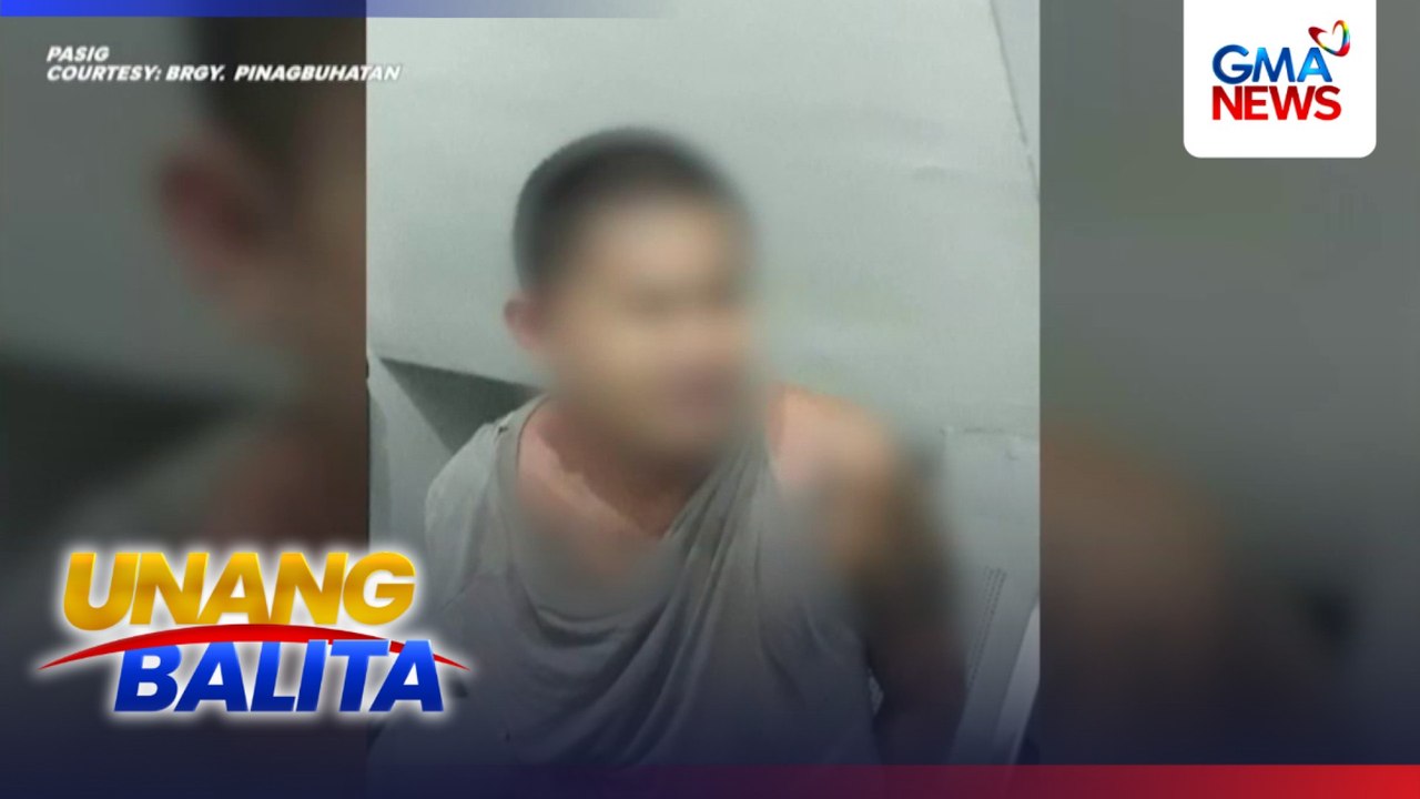 Lalaki, arestado dahil sa pagnanakaw raw ng cell phone at pangmomolestiya umano sa isang batang babae | Unang Balita