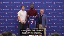 Brown addresses Sixers move, learning from LeBron and relationship with Tatum