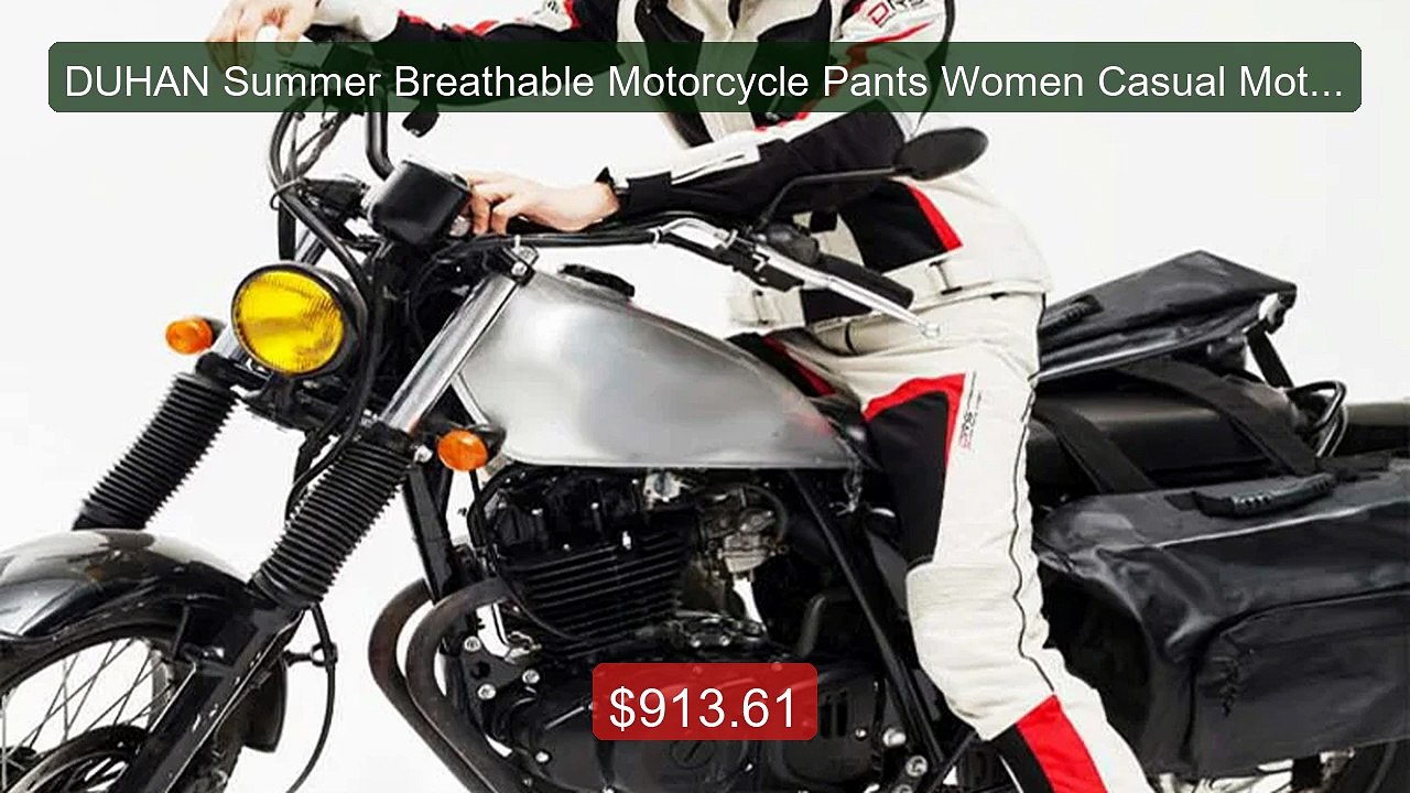 DUHAN Summer Breathable Motorcycle Pants Women Casual Motocros... -- Best Buy 2026 | Great Quality!