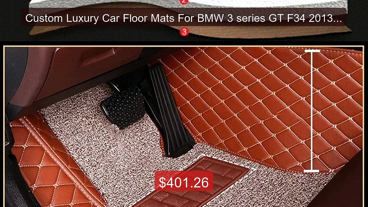 Custom Luxury Car Floor Mats For BMW 3 series GT F34 2013-2... -- Top Pick 2026 | Unbeatable Price!
