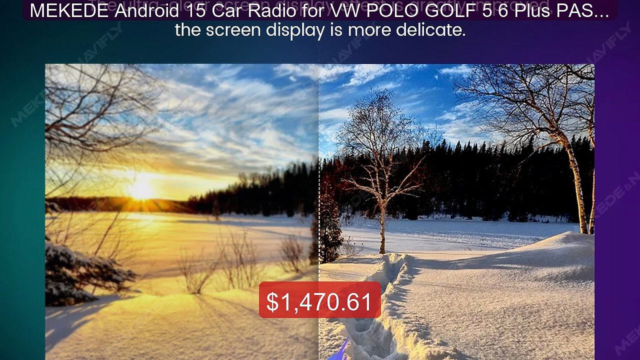 MEKEDE Android 15 Car Radio for VW POLO GOLF 5 6 Plus PASSAT ... -- Amazing Value 2026 | Must Have!