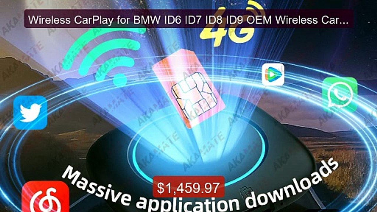 Wireless CarPlay for BMW ID6 ID7 ID8 ID9 OEM Wireless CarPlay ... -- Best Buy 2026 | Great Quality!