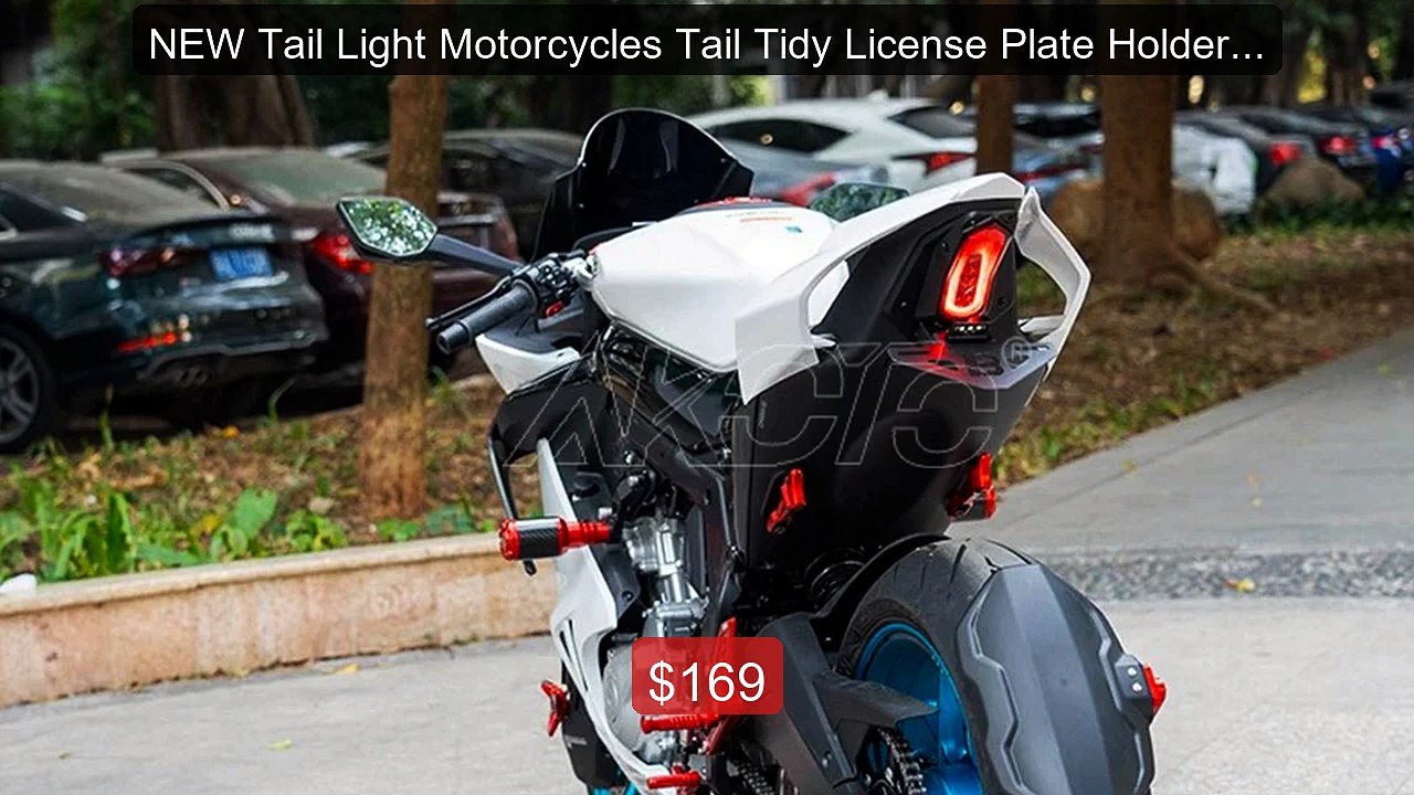 NEW Tail Light Motorcycles Tail Tidy License Plate Holder Tur... -- Amazing Value 2026 | Must Have!