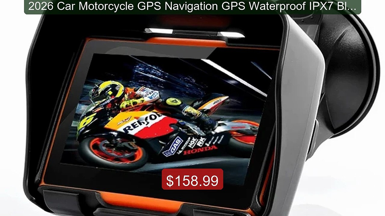 2026 Car Motorcycle GPS Navigation GPS Waterproof IPX7 Bluetooth F... -- Best Deal 2026 | Shop Now!