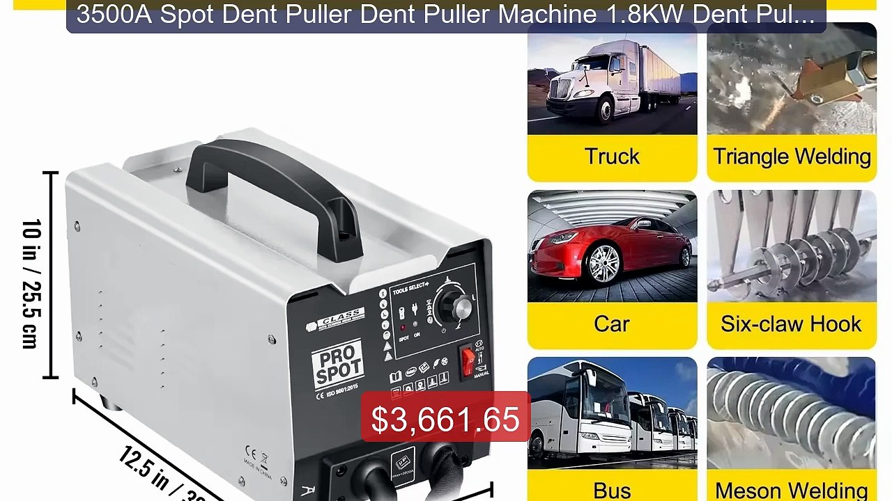 3500A Spot Dent Puller Dent Puller Machine 1.8KW Dent Pulle... -- Top Pick 2026 | Unbeatable Price!