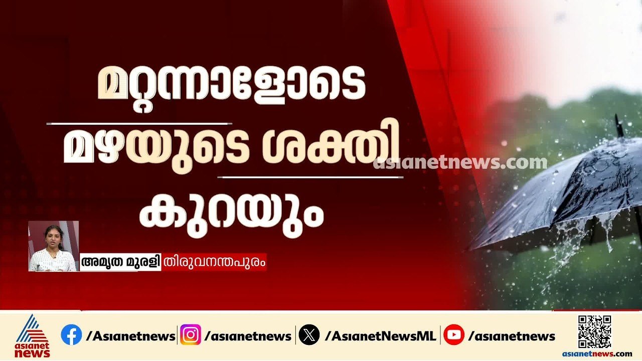 മഴ കനക്കും, ജാഗ്രത; എട്ട് ജില്ലകളിൽ ഇന്ന് ഓറഞ്ച...