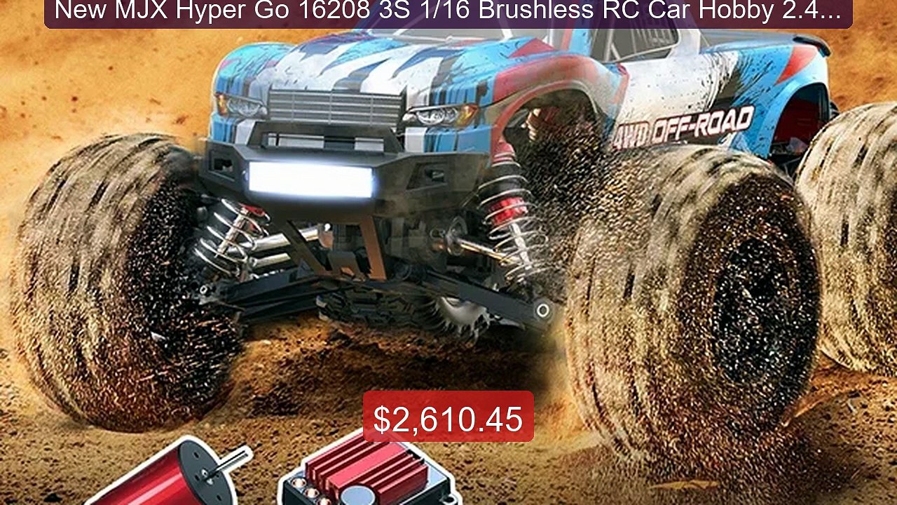 New MJX Hyper Go 16208 3S 1/16 Brushless RC Car Hobby 2.4g Remote C... -- Top Rated 2026 | Buy Now!