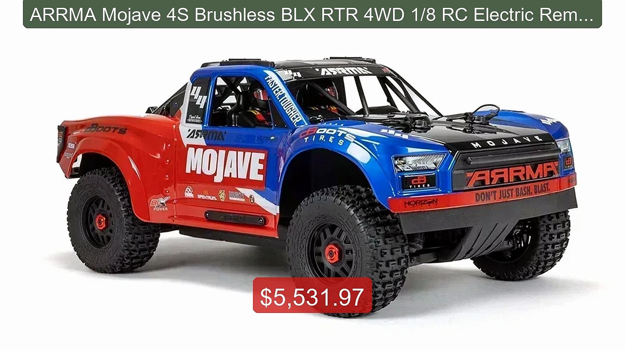 ARRMA Mojave 4S Brushless BLX RTR 4WD 1/8 RC Electric Remote Contr... -- Best Deal 2026 | Shop Now!