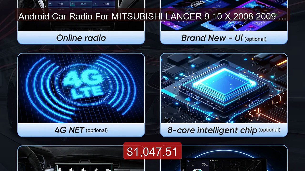 Android Car Radio For MITSUBISHI LANCER 9 10 X 2008 2009 2010 2011... -- Best Deal 2026 | Shop Now!