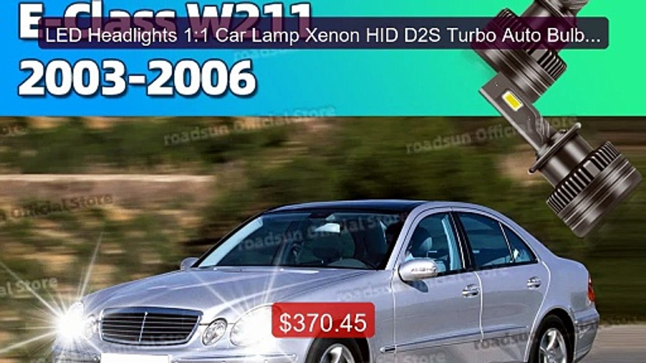 LED Headlights 1:1 Car Lamp Xenon HID D2S Turbo Auto Bulbs For... -- Hot Deal 2026 | Limited Offer!