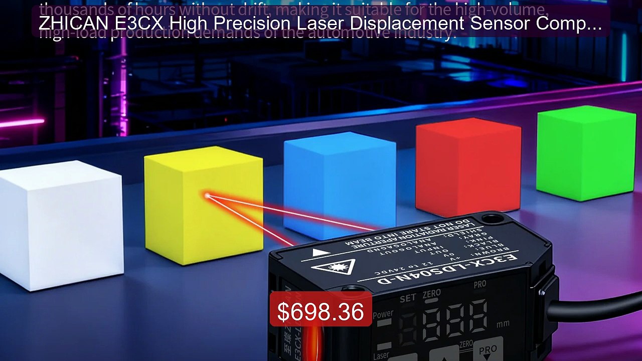 ZHICAN E3CX High Precision Laser Displacement Sensor Compatib... -- Amazing Value 2026 | Must Have!