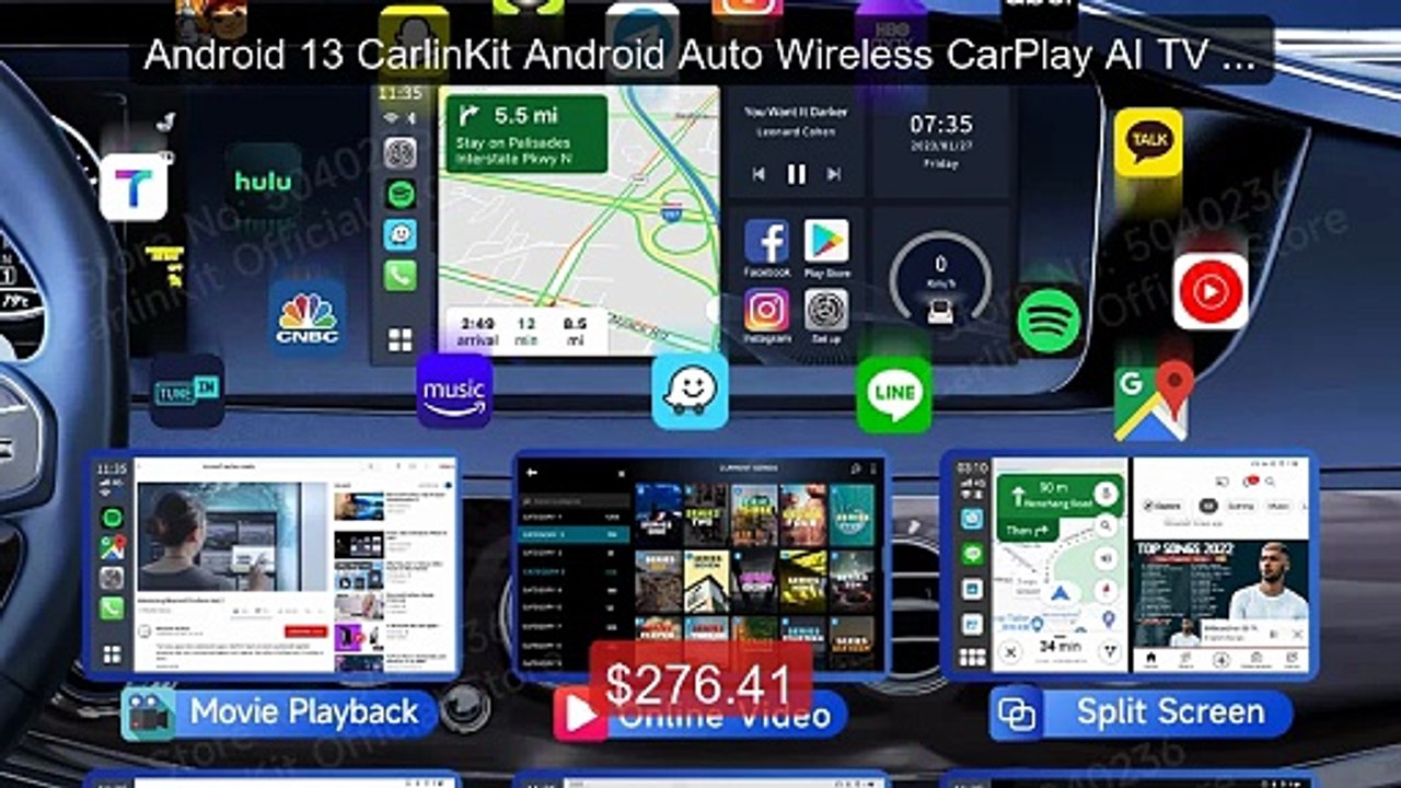 Android 13 CarlinKit Android Auto Wireless CarPlay AI TV Box Q... -- Hot Deal 2026 | Limited Offer!