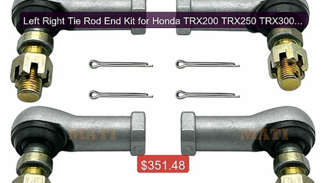 Left Right Tie Rod End Kit for Honda TRX200 TRX250 TRX300 TRX350 T... -- Best Deal 2026 | Shop Now!