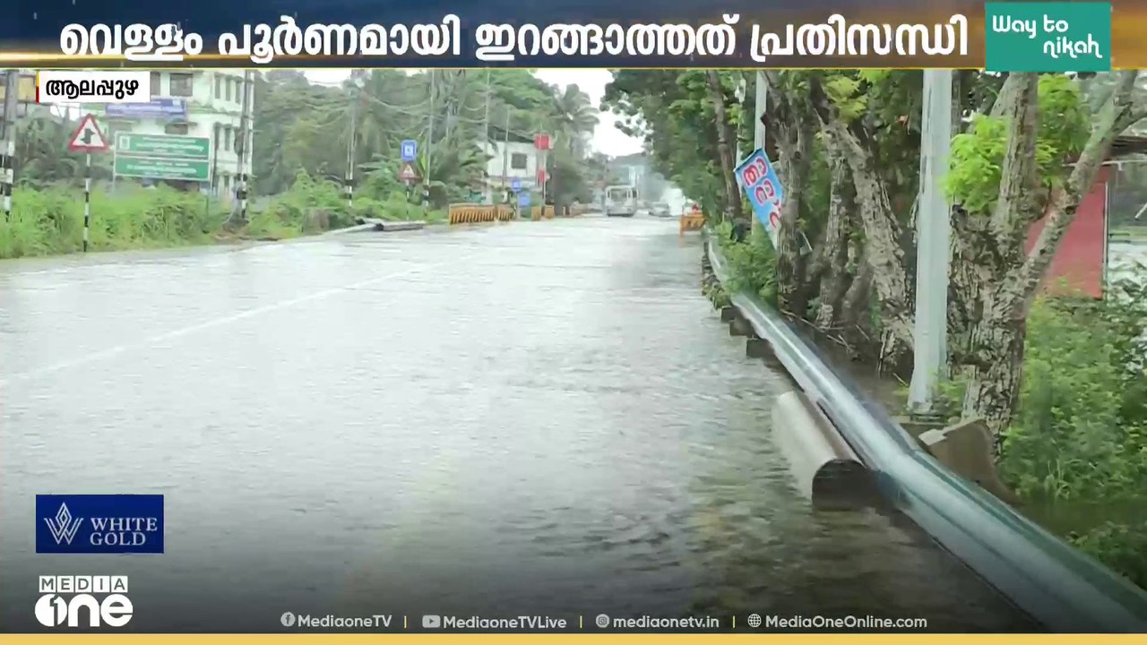 ശമനമില്ലാതെ ദുരിതം; അവിടം മുതൽ ഇവിടം വരെ നീന്തണം; വെള്ളമിറങ്ങാതെ ആലപ്പുഴ