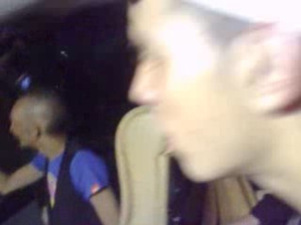 Dans le mini-bus