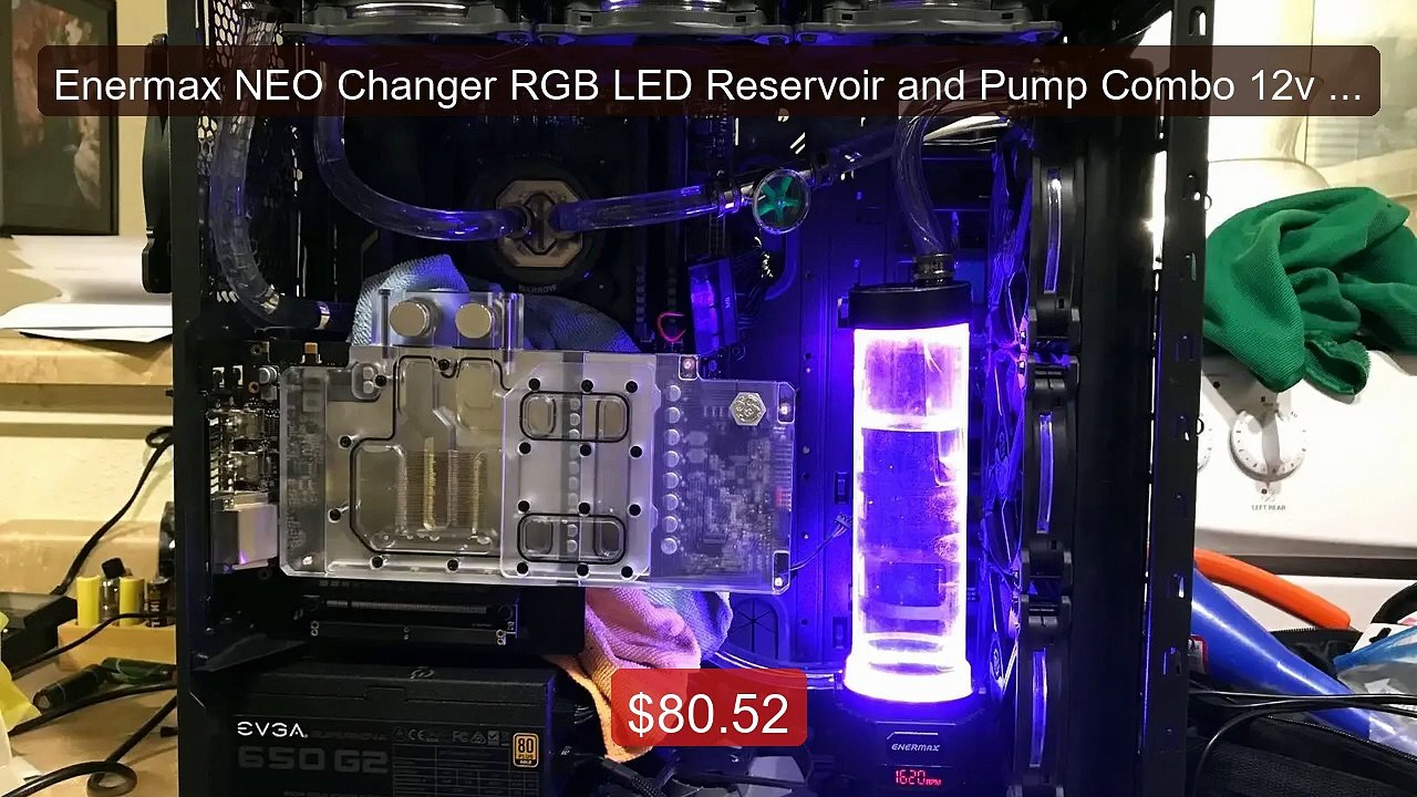 Enermax NEO Changer RGB LED Reservoir and Pump Combo 12v RGB ... -- Amazing Value 2026 | Must Have!