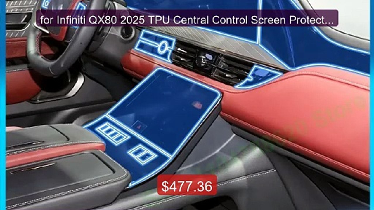 for Infiniti QX80 2025 TPU Central Control Screen Protector S... -- Amazing Value 2026 | Must Have!