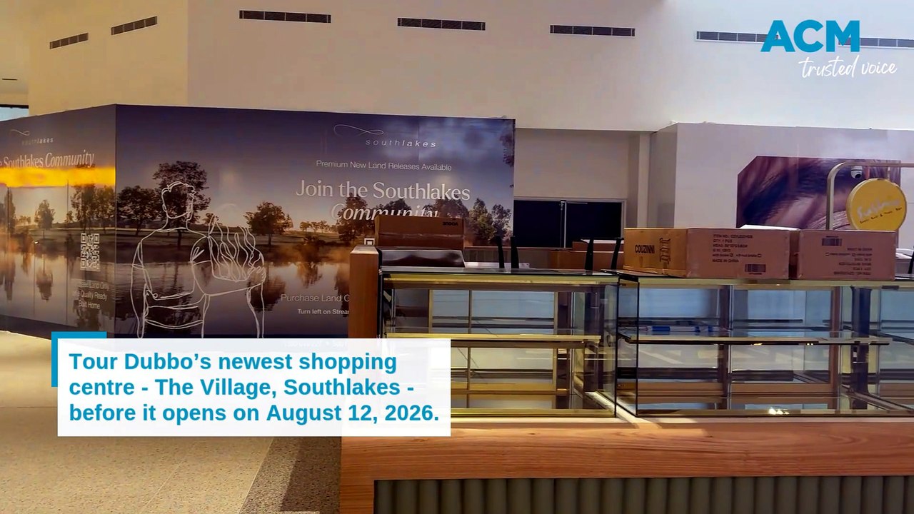 Tour Dubbo's newest shopping centre - The Villa...