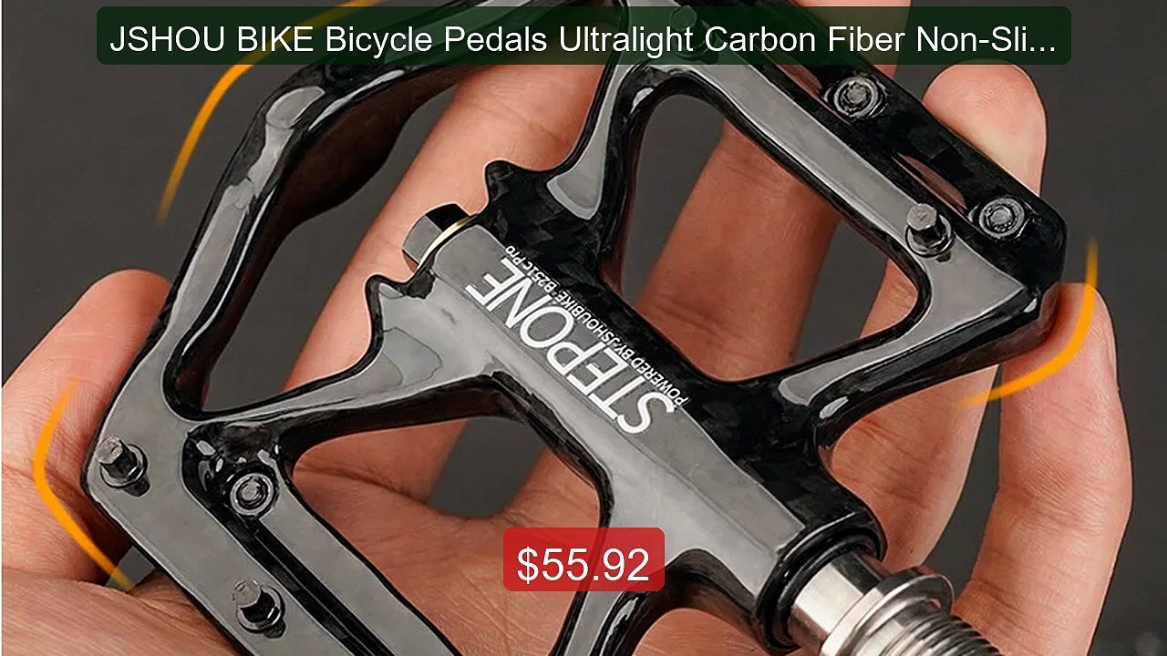 JSHOU BIKE Bicycle Pedals Ultralight Carbon Fiber Non-Slip Road Mo... -- Best Deal 2026 | Shop Now!