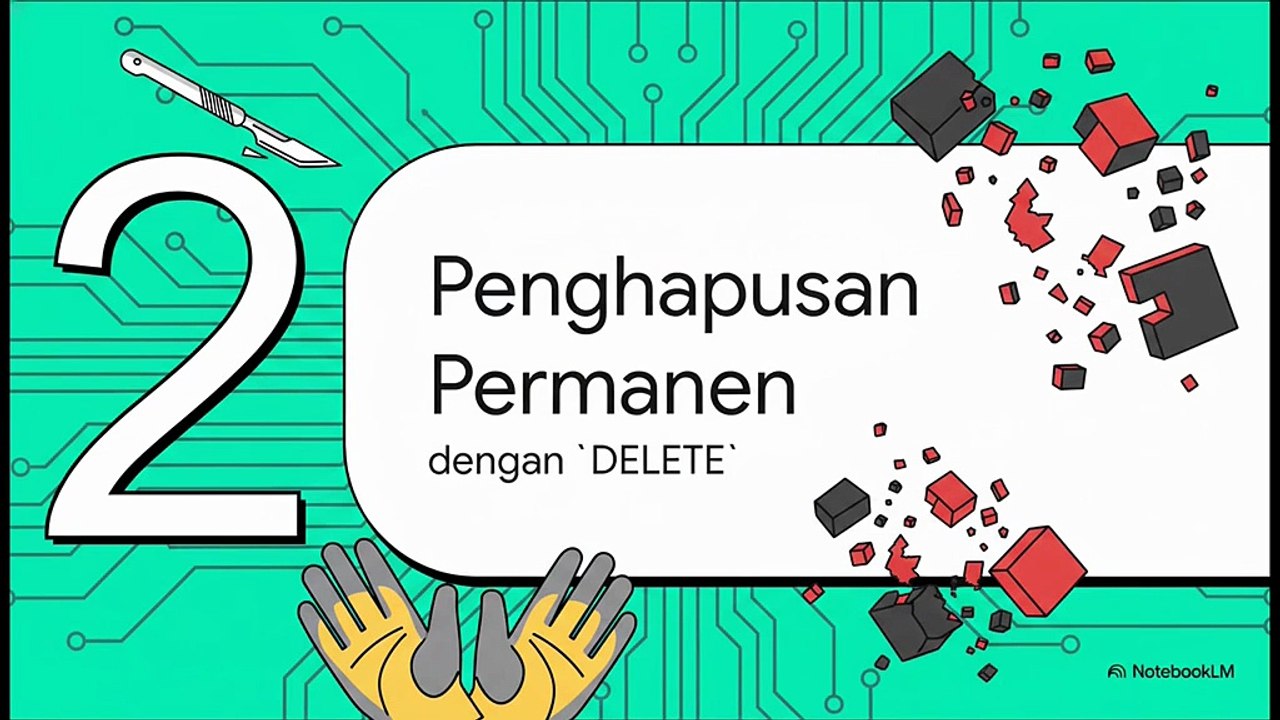 Memahami UPDATE dan DELETE pada SQL