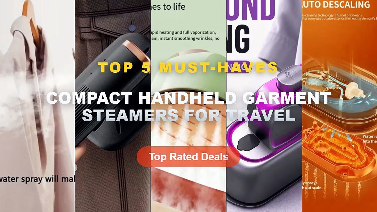 Best Compact Handheld Garment Steamers For Travel on AliExpress | Review - UPUP Foldable Design Compact Steam Iron Handh...