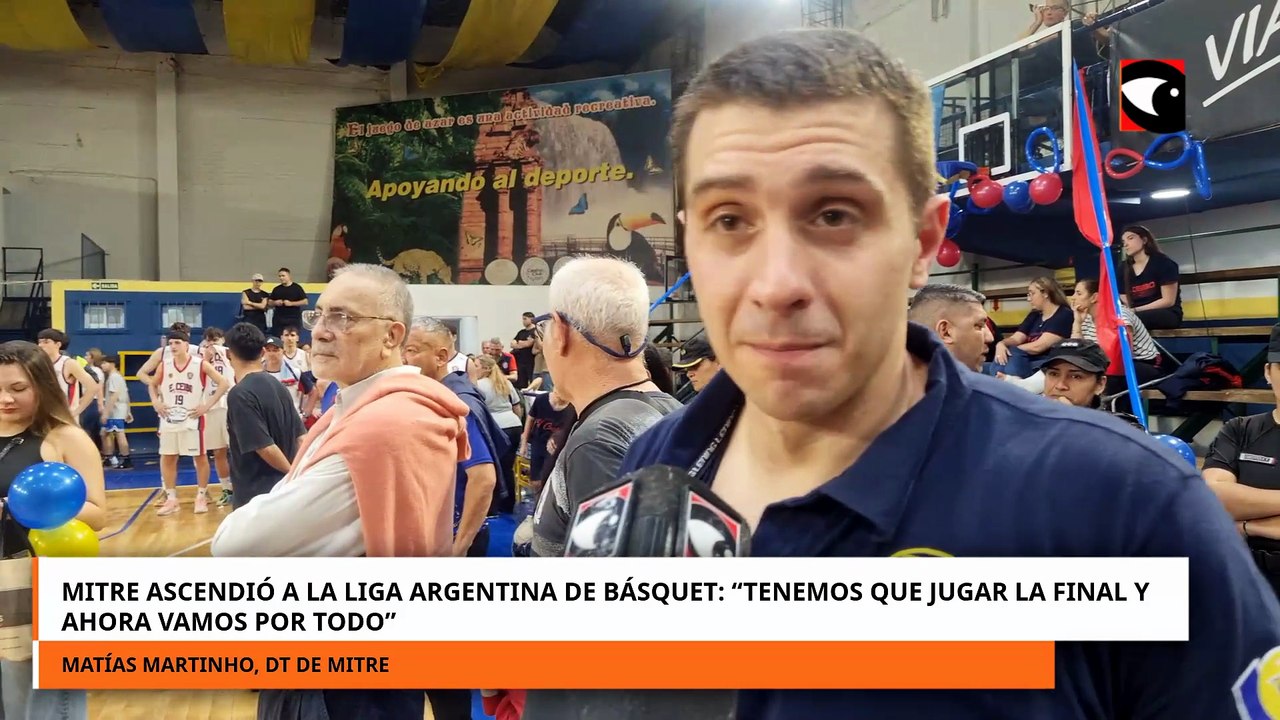 Mitre ascendió a la Liga Argentina y jugará la final de la Liga Federal de básquet