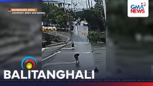 Senior citizen, nasagip matapos anurin habang tumatawid sa spillway | Balitanghali