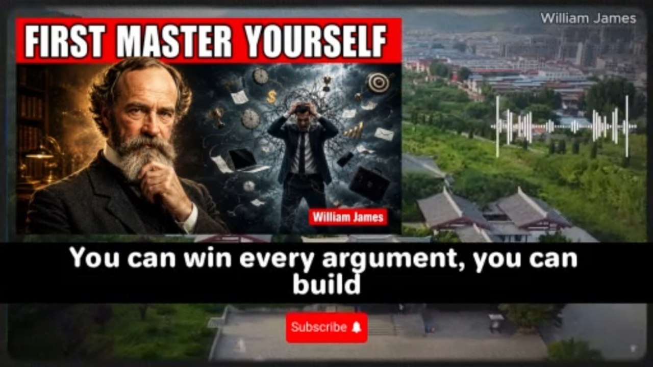 Master Yourself Before You Try to Master the World | William James