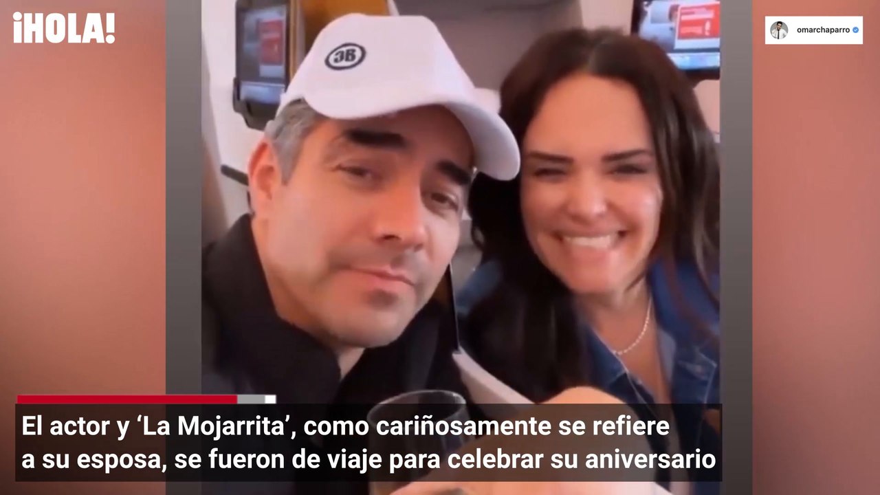 El espectacular viaje de aniversario de Omar Chaparro y ‘La Mojarrita’
