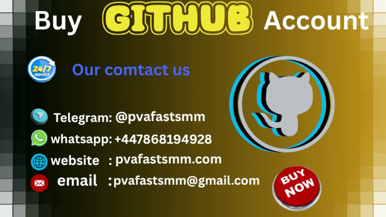 buy github account from pvafastsmm