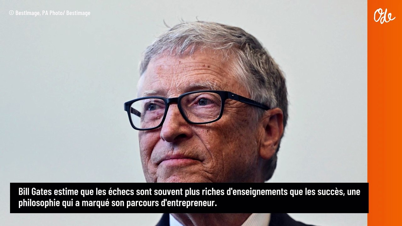 "Célébrer le succès, c'est bien, mais il est plus important de..." : la règle de Bill Gates qui l'a mené au sommet