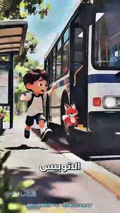 شاهدوا سبب لحاقي وراء الحافلة 🚌❤️
