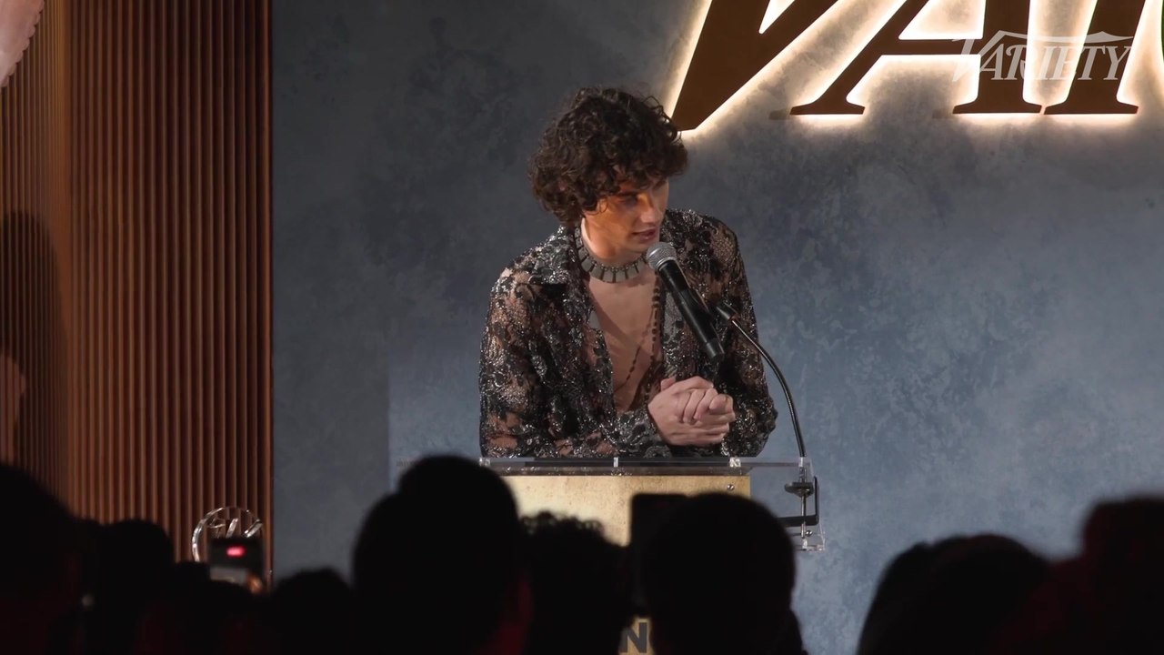 Sombr - acceptance speech