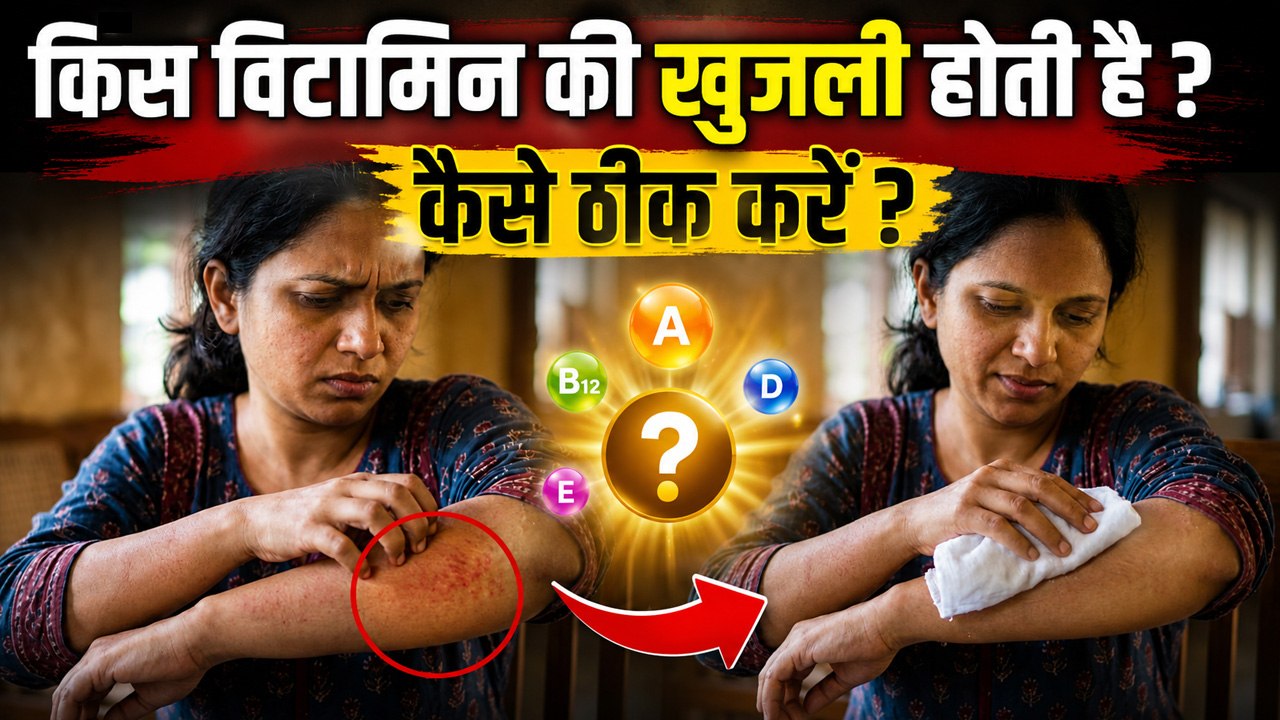 Itchy Skin Vitamin Deficiency: किस विटामिन की कमी से खुजली होती है,कैसे ठीक करें |Home Remedy