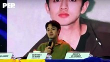 David Licauco, nag-react sa sinabi ni Barbie Forteza | #PEPInterviews