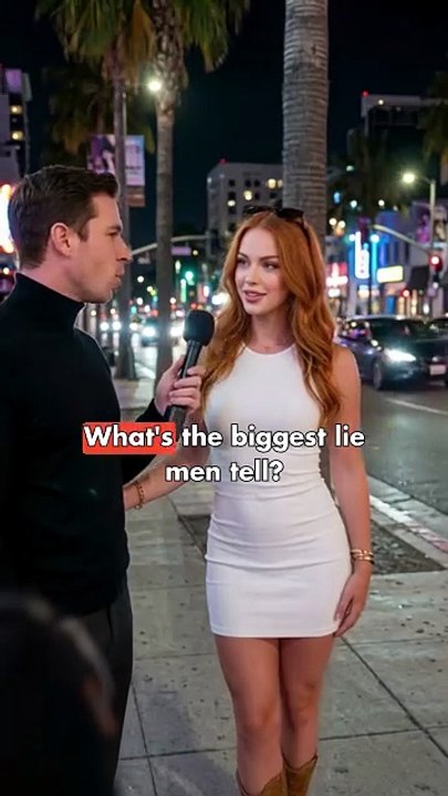Street interview with this trans girl… would you? 😏