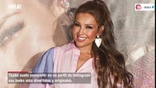 Thalía y sus looks más divertidos, ¿te atreverías probar su estilo?