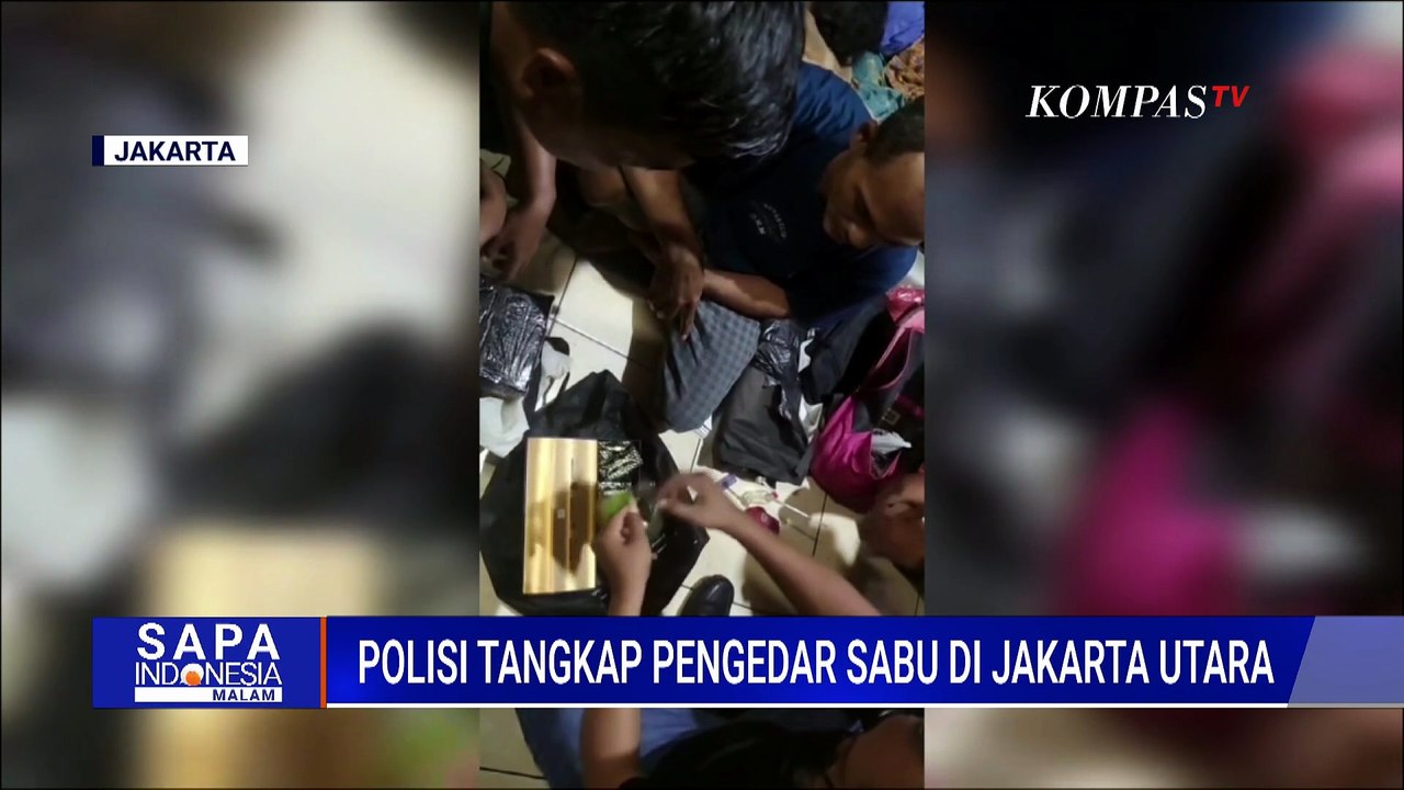 Polisi Ringkus Pengedar Narkoba di Jakut, Sita Sabu dan Etomidate Siap Edar | SAPA MALAM