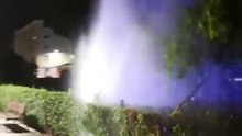 Detectan y solucionan una fuga de agua en Juan Martino