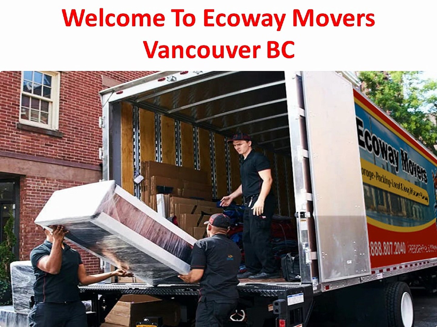 Ecoway Movers : #1 Mover in Vancouver, BC