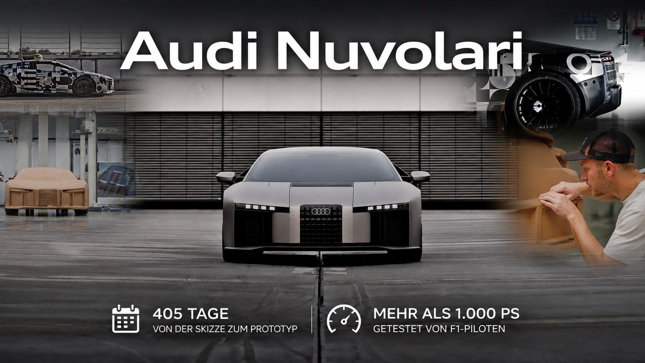 Audi Nuvolari: Mehr als 1.000 PS treffen auf Formel-1-Erfahrung