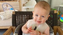 Javier 'Chicharito' Hernández y su hijo Noah, ¡como dos gotas de agua!