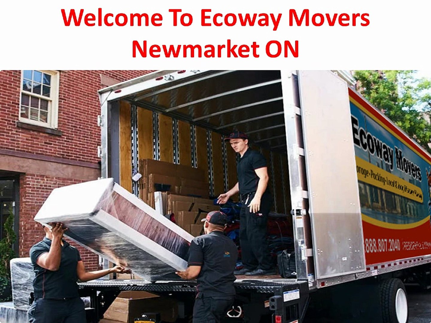 ⁣Ecoway Movers : #1 Mover in Newmarket, ON
