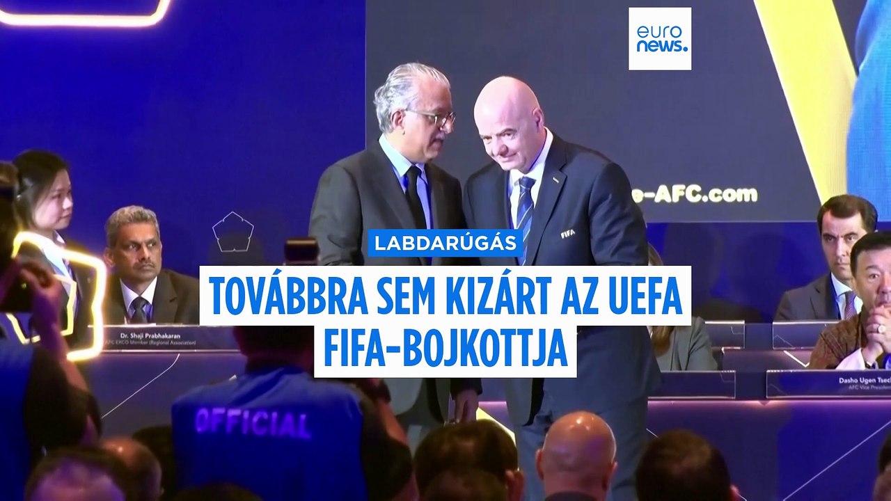 UEFA: Infantino bocsánatkérése semmit nem változtat, maradhat FIFA-bojkott